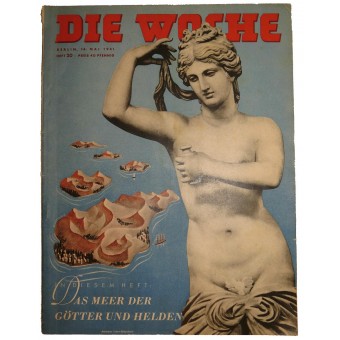 “Die Woche”, Nr. 20, 14 de mayo de 1941, 36 páginas. Espenlaub militaria